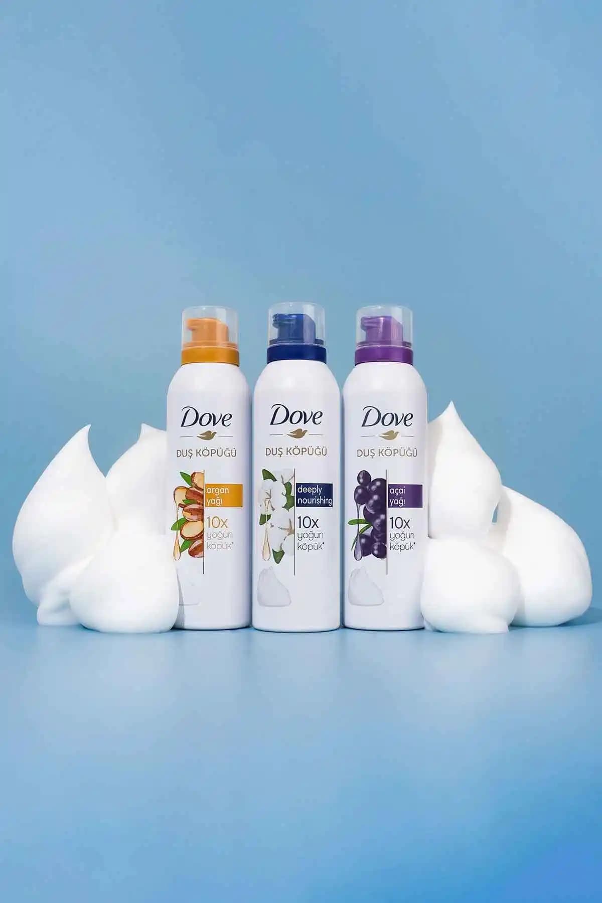 Dove Argan ve Açai Yağı Duş Köpüğü Serisi: Yoğun Nem ve Güçlü Temizlik İçin İdeal Çözüm