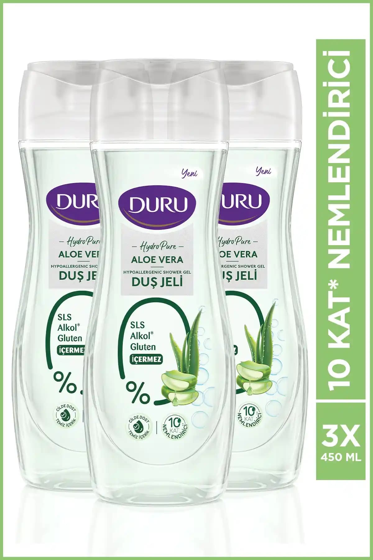 2025'te Duru Hydro Pure Aloe Vera Duş Jeli ile Cildinizi Şımartın