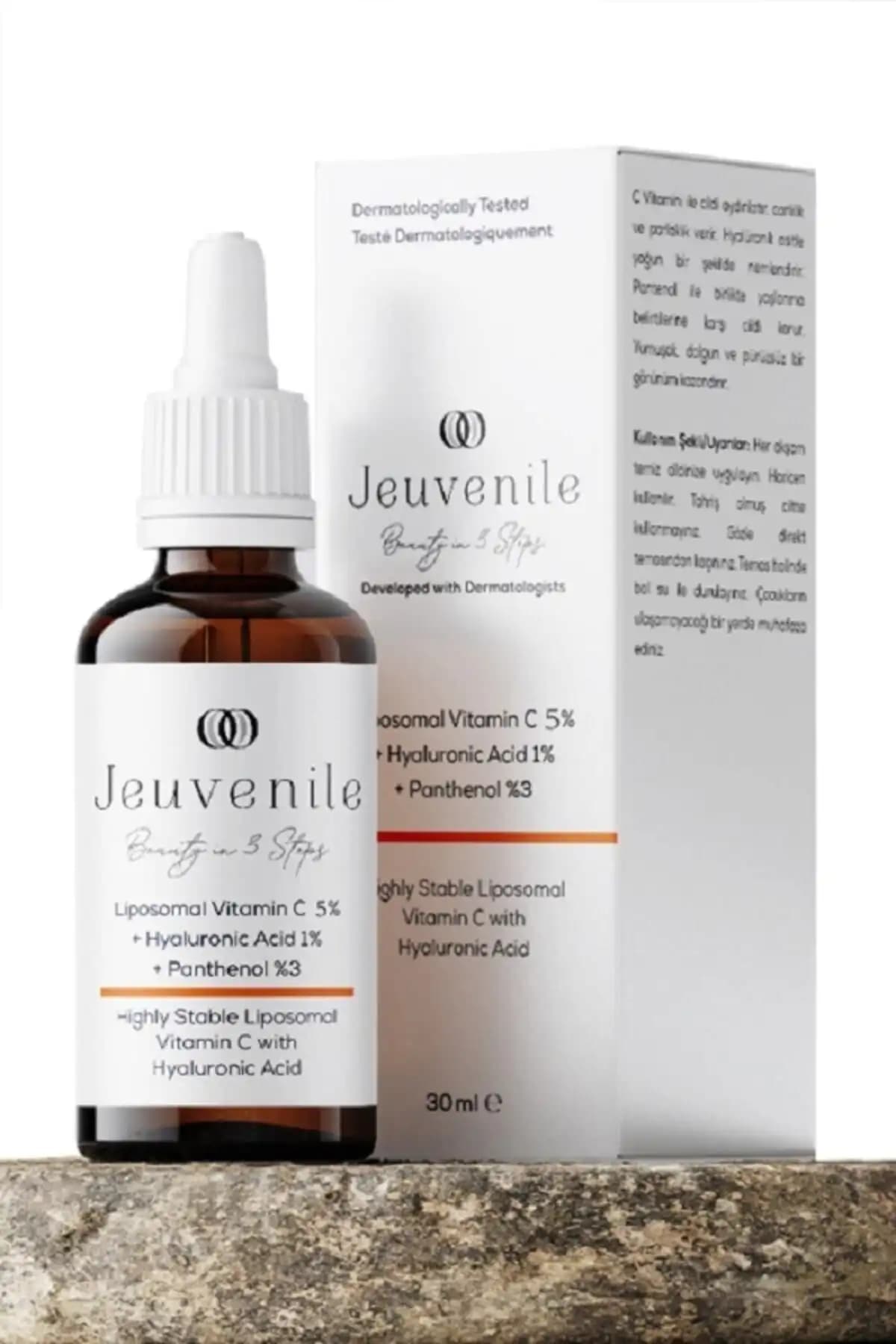 Jeuvenile Liposomal Vitamin C %5 Serum ile Cilt Aydınlatma ve Canlandırma