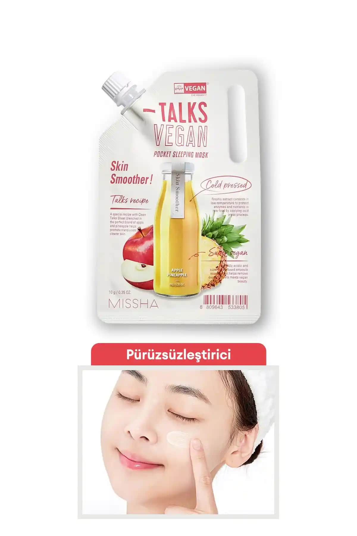 Missha Pürüzsüzleştirici Vegan Uyku Maskesi: Doğal ve Etkili Gece Bakım Ürünü