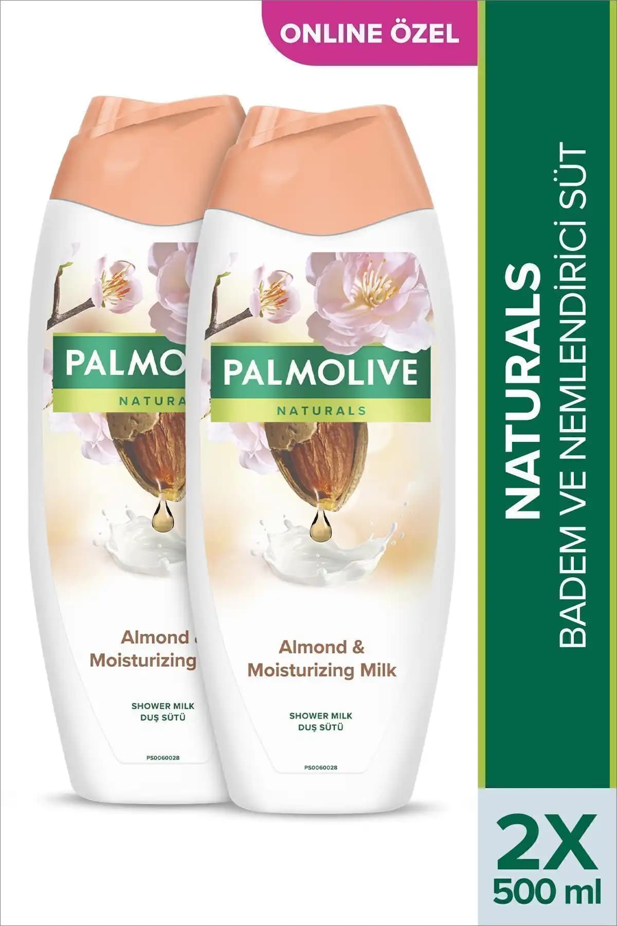 Palmolive Naturals Badem ve Nemlendirici Süt Duş Jeli: Doğal ve Ferahlatıcı Temizlik Deneyimi
