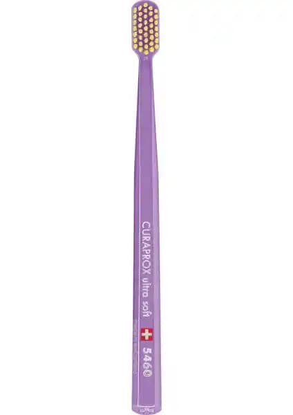 Curaprox CS5460 Ultra Soft Mor-Sarı: Hassas Temizleme ve Yüksek Kıl Yoğunluğu