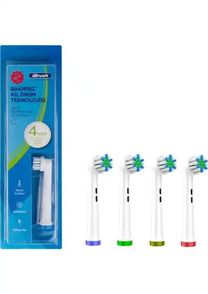 iBrush Ultra Sensitive Pro Oral-B Yedek Başlıkları: Bakırsız Dikiş Teknolojisiyle Uyum