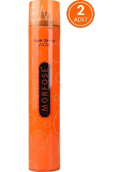 Morfose Ultra Strong Saç Spreyi 400 ml - Güçlü Tutuş ve Parlaklık - Doğal Görünüm