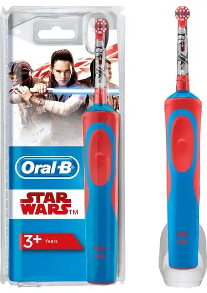 Oral-B Star Wars Çocuklar İçin Şarj Edilebilir Diş Fırçası (3+ Yaş) - Güvenli ve Eğlenceli