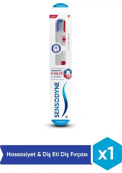 Sensodyne Yüksek Kıllı Manuel Diş Fırçası: Hassas Diş ve Diş Eti Bakımına Uygun Temizlik