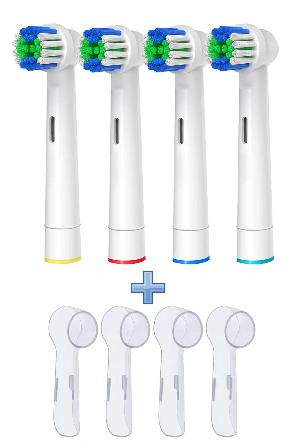 24Sat Oral-b Uyumlu Yedek Diş Fırçası Başlıkları ve Kapak Seti Ürün İncelemesi