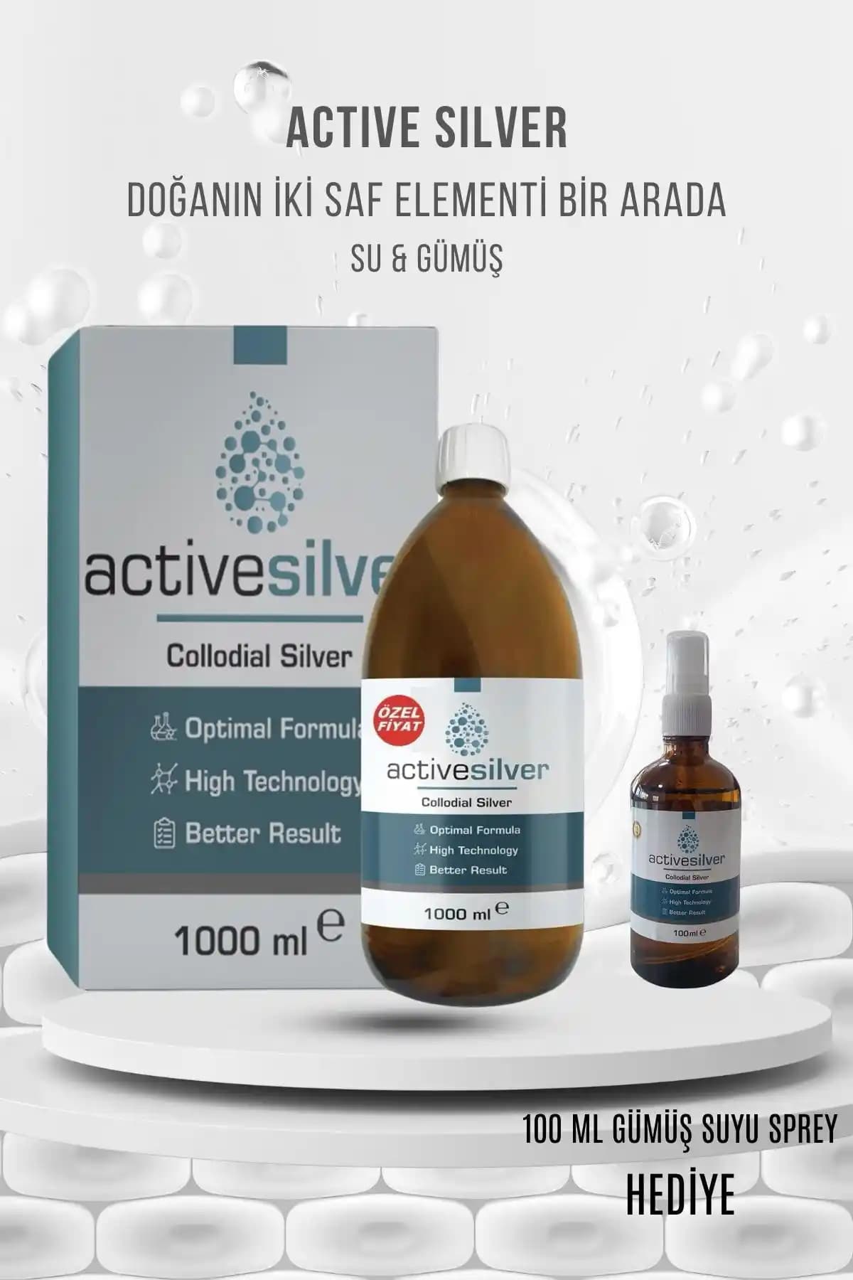 Active Silver Kolloidal Güç Suyu: Güvenilir ve Çok Yönlü Koruma Çözümü