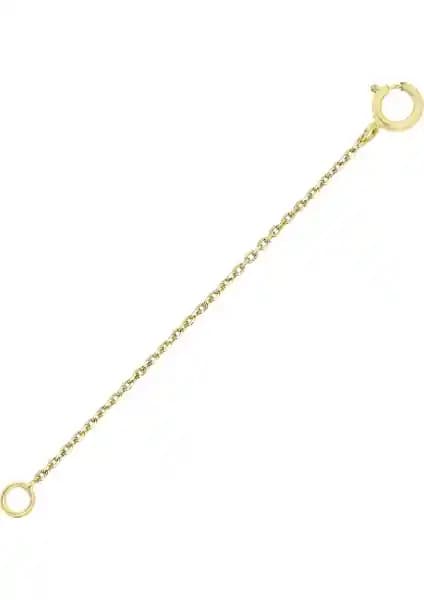 Altın Sepeti 14 Ayar Altın Kolye Uzatma Zinciri Zarif ve Dayanıklı Tasarım