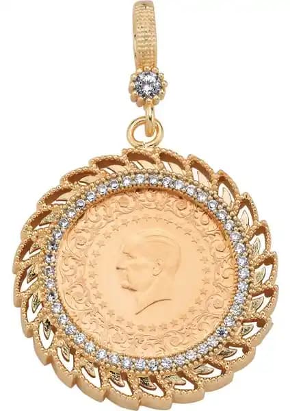 Altında Fırsat Yarım Altın Yaprak Kolye Ucu: Şıklık ve İşlevselliğin Modern Buluşması