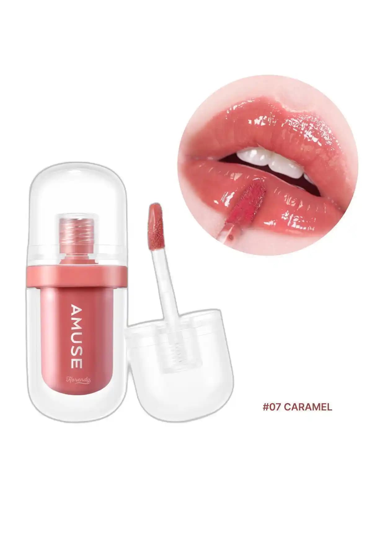 Amuse Jel Fit Tint Dudak Parlatıcısı Doğal Parlaklık ve Nemli Görünüm Sağlar