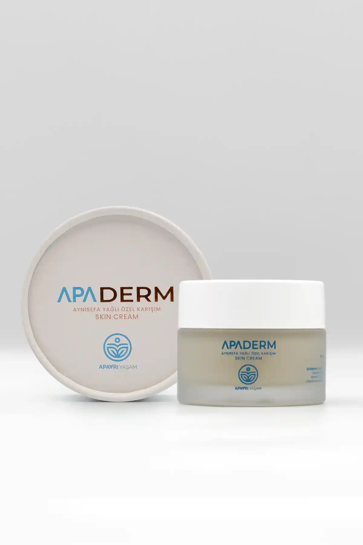 ApAyrı Yaşam Doğal Cilt Kremi Apaderm 50ml Kuru ve Hassas Ciltler İçin Onarıcı Bakım