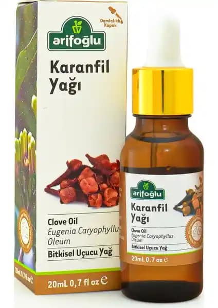 Arifoğlu Karanfil Yağı 20 ml Doğal ve Çok Yönlü Sağlık Bakım Uçucu Yağı