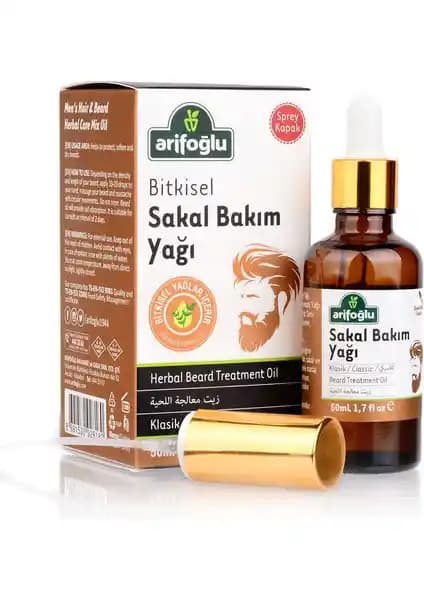 Arifoğlu Sakal Bakım Yağı 50ML Doğal ve Etkili Sakal Bakım Çözümü