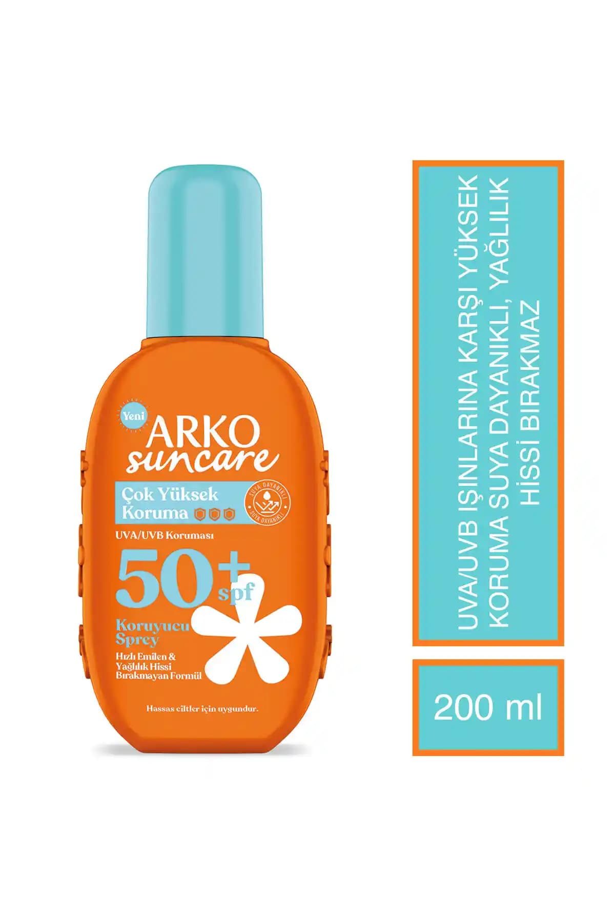 Arko Suncare SPF 50+ Sprey ile Güçlü ve Pratik Güneş Koruma Çözümü