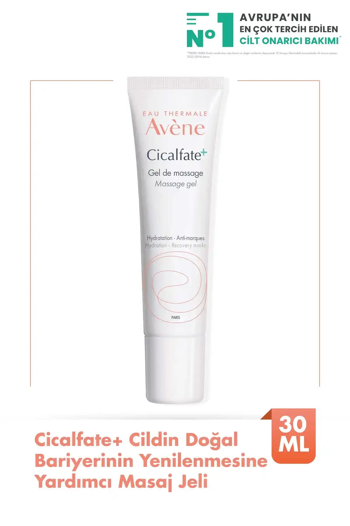 Avene Cicalfate+ Masaj Jeli ile Hassas ve Yıpranmış Ciltlerin Doğal Yenilenmesi