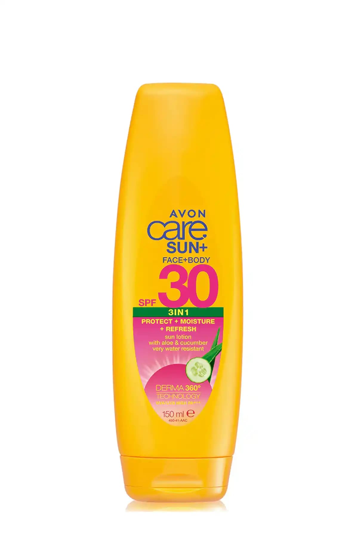 Avon Care Güneş Canlandırıcı 3'ü 1 Arada Losyon SPF30 ile Güçlü ve Hafif Güneş Koruması
