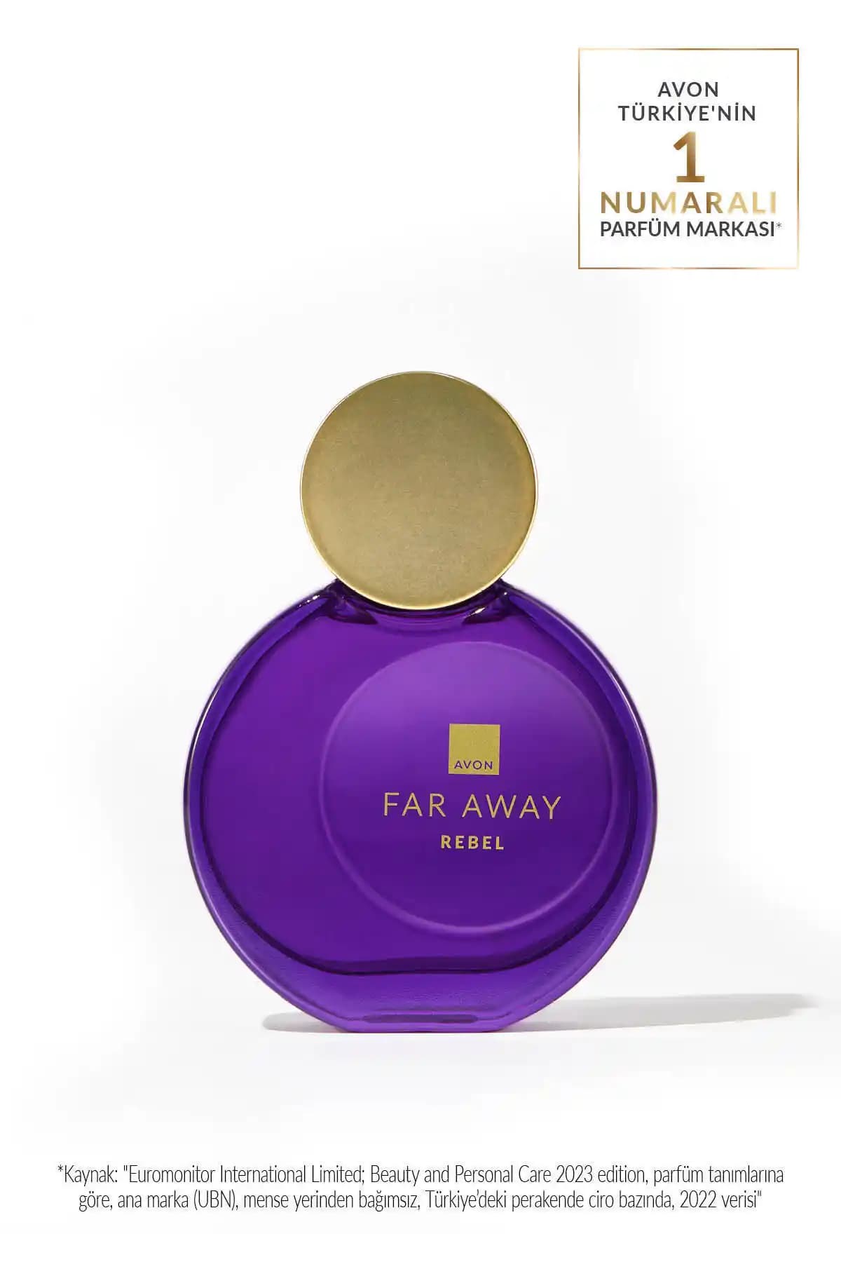 Avon Far Away Rebel Kadın Parfümü 50 Ml - Zarif ve Kalıcı Oriental Koku