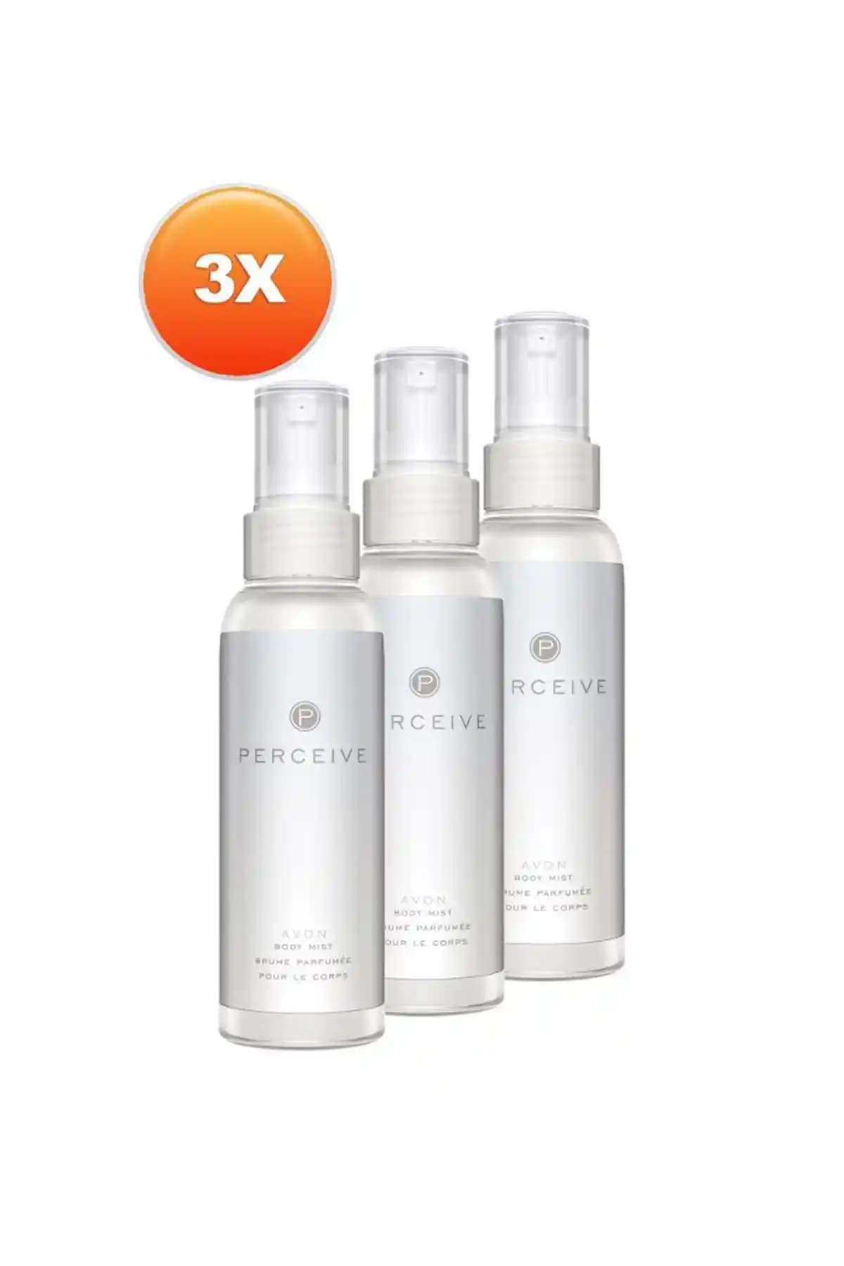 Avon Perceive Kadın Vücut Spreyi Üçlü Seti Kalıcılık ve Ferahlık Sunar