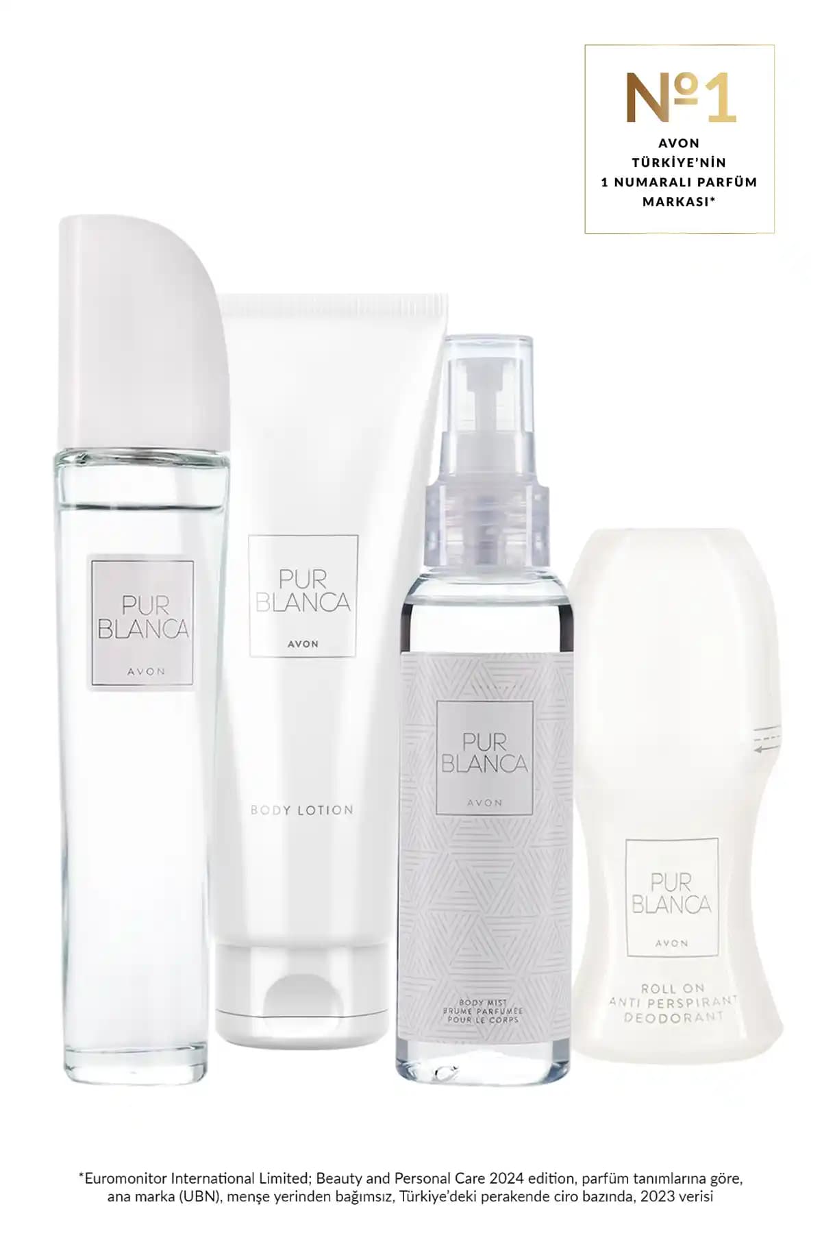 Avon Pur Blanca Kadın Parfüm Seti Hafif ve Ferah Kokularıyla Günlük Şıklık İçin Uygun