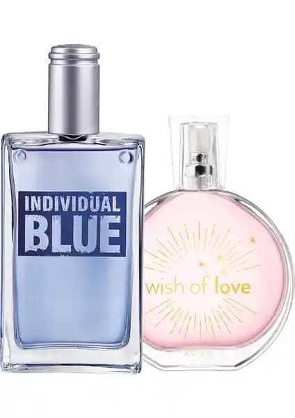 Avon ve Wish Of Love Parfüm Paketi Erkek ve Kadınlar İçin Kalıcı ve Ferah Kokular