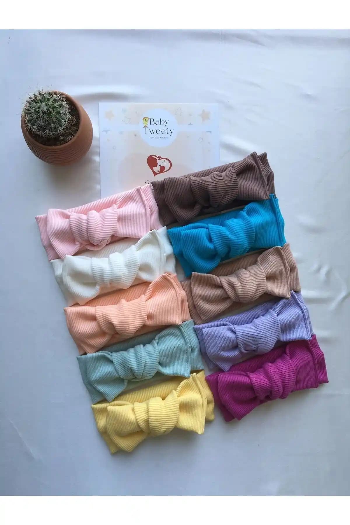 Baby Tweety 10'lu Kombin Bebek Bandana Seti Şık ve Rahat Kullanım İçin Uygun