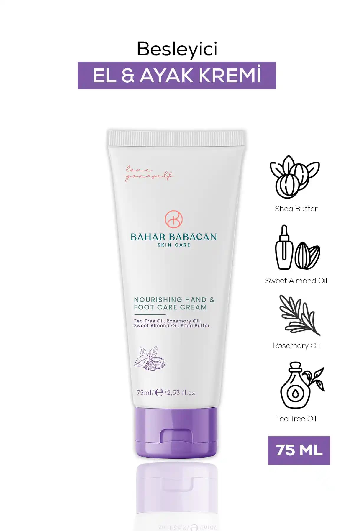 Bahar Babacan Besleyici El ve Ayak Bakım Kremi: Doğal ve Etkili Cilt Bakımı Ürünü