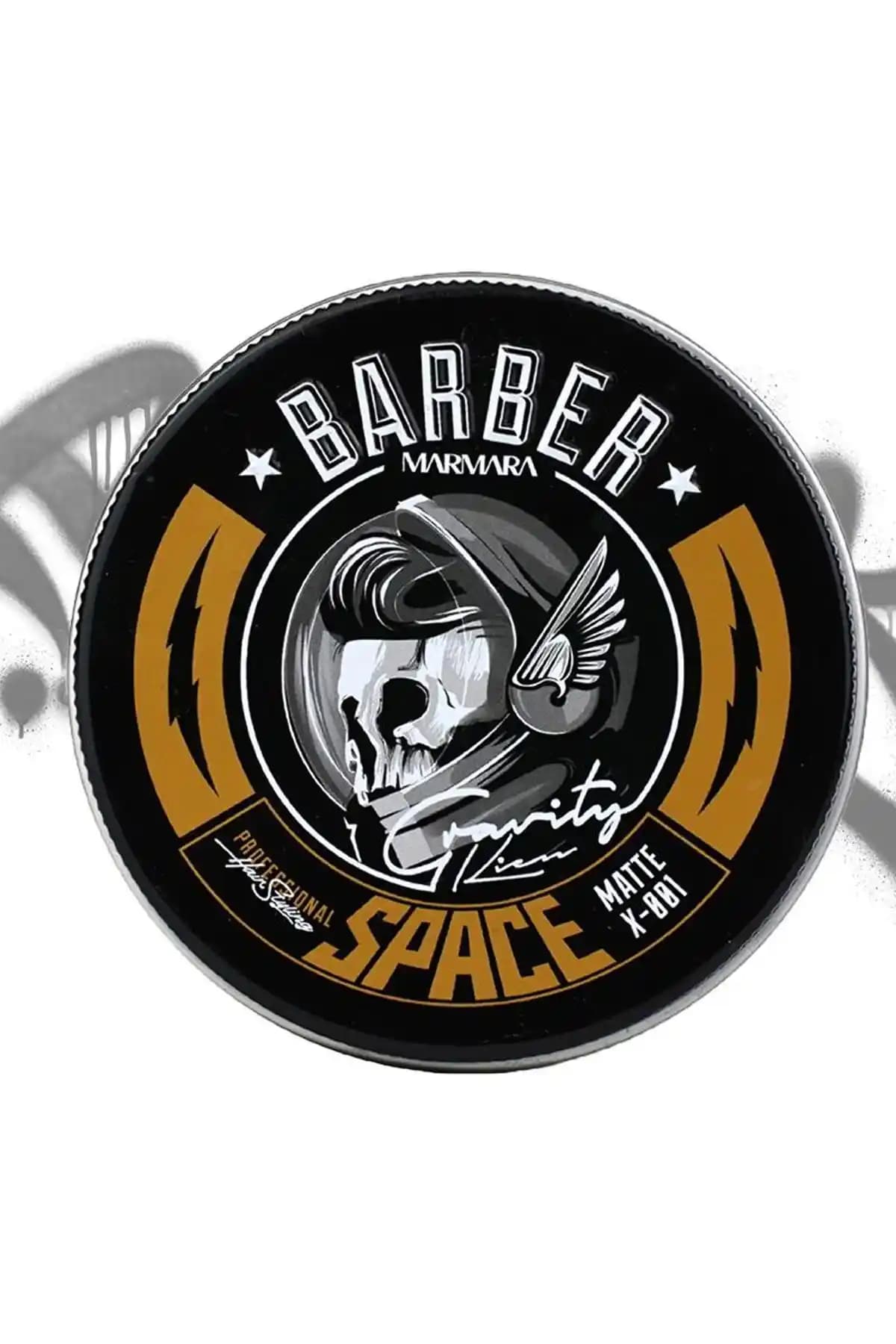 Barber Marmara Space Wax 100 ml: Güçlü Tutucu ve Doğal Görünüm Sağlayan Saç Şekillendirme Kremi