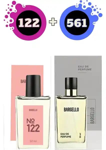Bargello 122 Edp Oriental ve 561 Edp Fresh Parfüm Seti: Yüksek Kalite ve Şık Tasarım