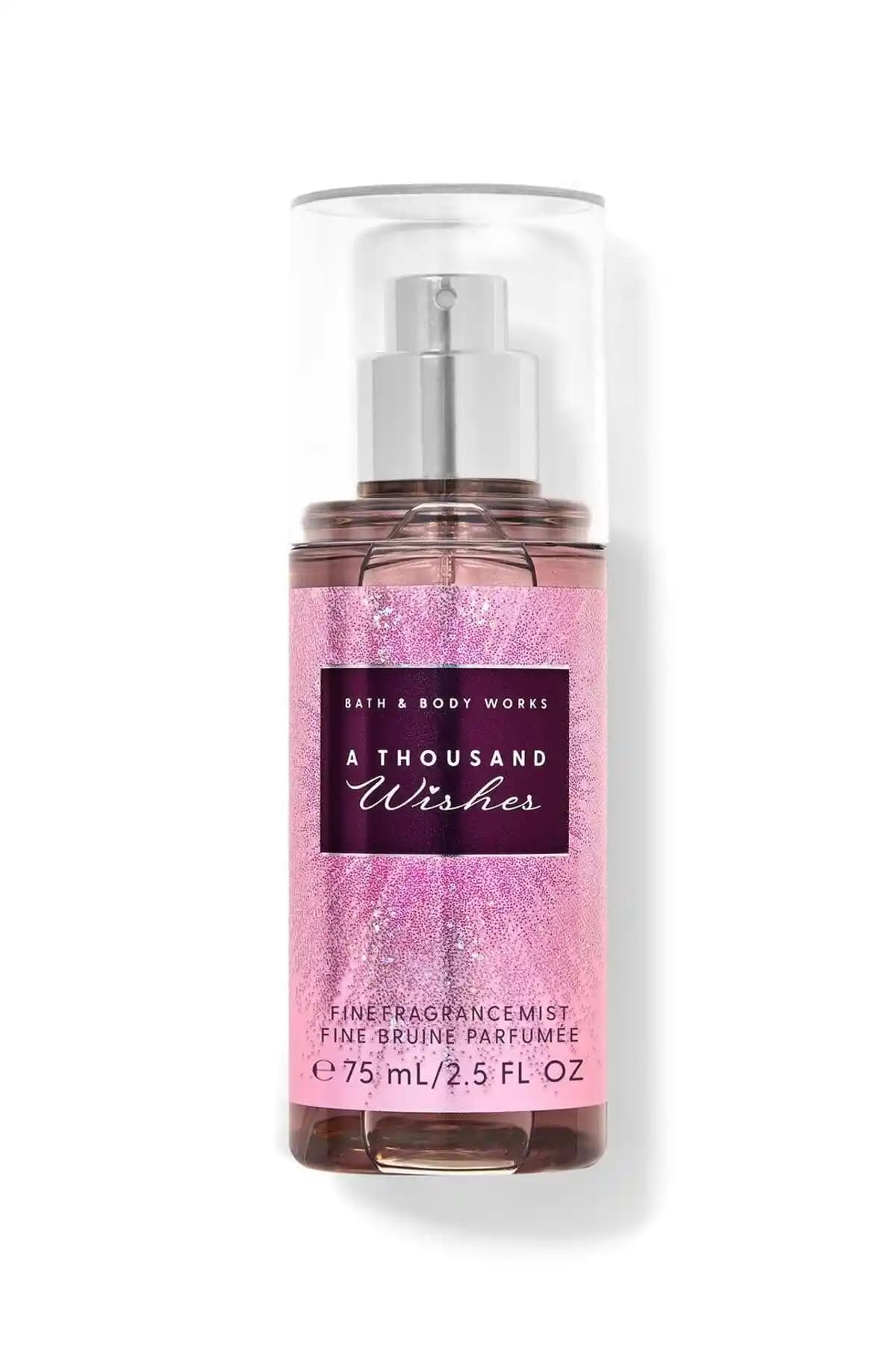 Bath & Body Works A Thousand Wishes Seyahat Boy Vücut Spreyi Odunsu ve Tatlı Koku ile Günlük Kullanım İçin Uygun