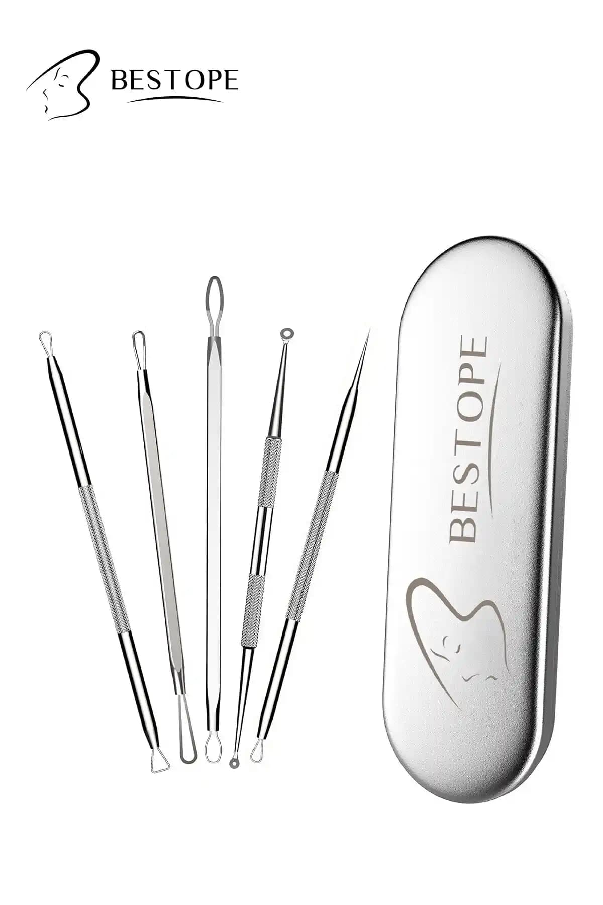 Bestope 5'li Cerrahi Paslanmaz Çelik Siyah Nokta Temizleme Kiti İncelemesi ve Kullanım Rehberi