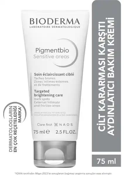 Bioderma Pigmentbio Sensitive Areas Hassas Bölgeler İçin Kararma Karşıtı Aydınlatıcı Krem