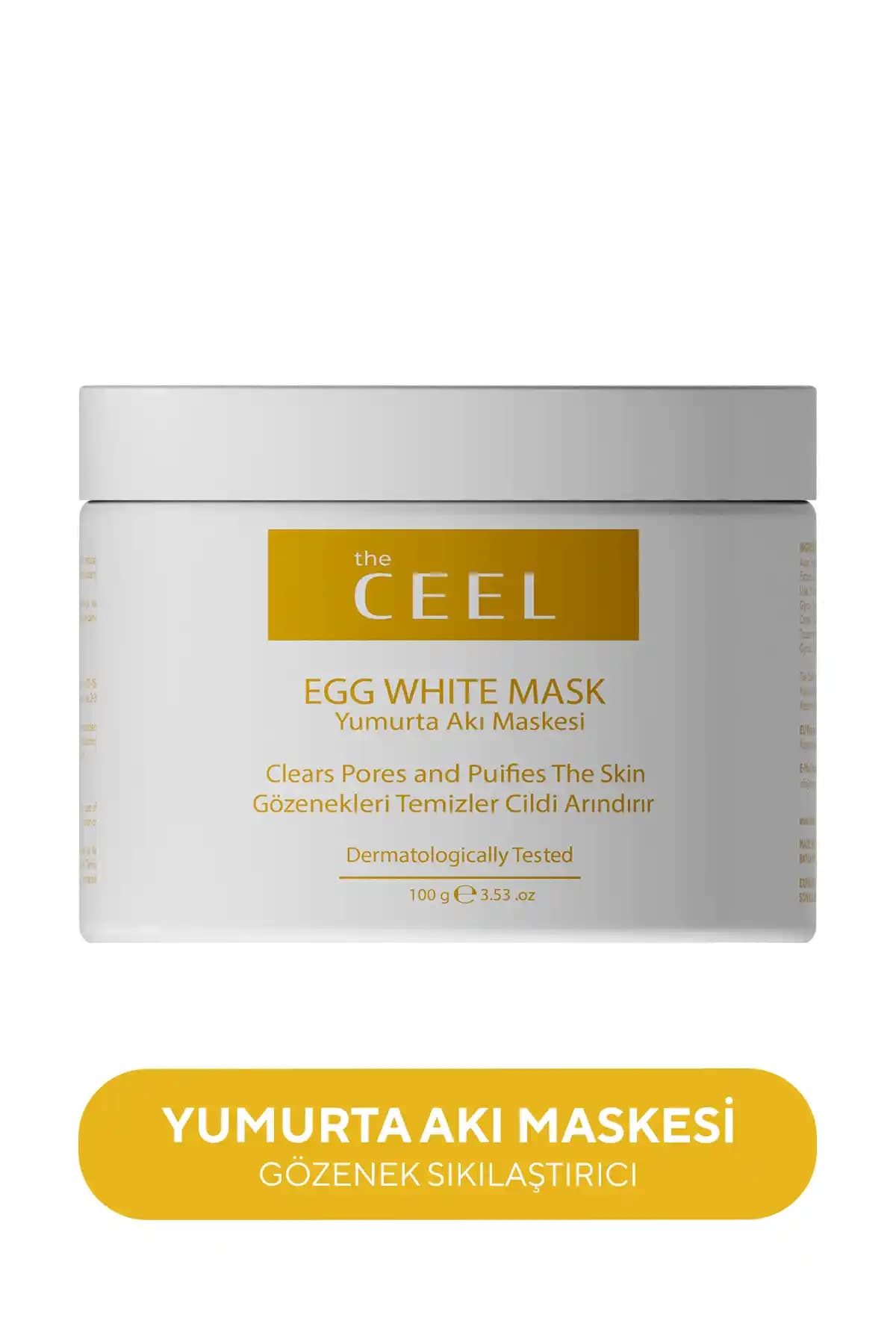 Ceel Gözenek Sıkılaştırıcı ve Siyah Nokta Karşıtı Yumurta Akı Maskesi Ürün Tanıtımı ve Faydaları