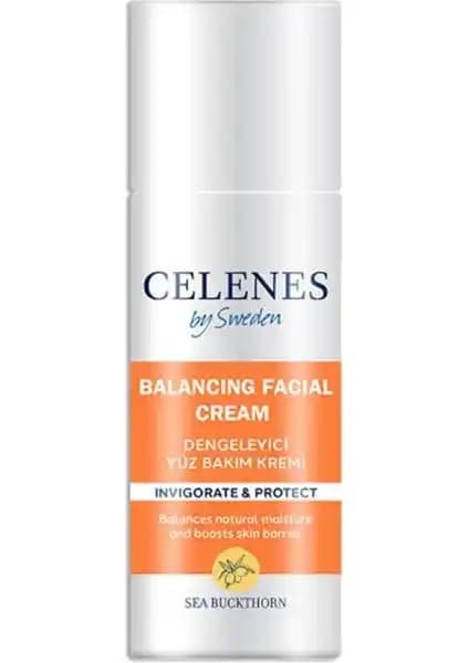 Celenes By Sweden Sea Buckthorn Yüz Kremi: Yağlı ve Karma Ciltler İçin Doğal Nemlendirici