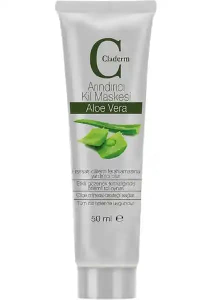 Claderm Aloe Vera Krem Kil Yüz Maskesi: Doğal ve Etkili Cilt Bakımı Çözümü