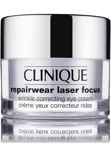 Clinique Repairwear Laser Focus Göz Kremi: Yaşlanma Karşıtı ve Nemlendirici Etkili Bakım Ürünü