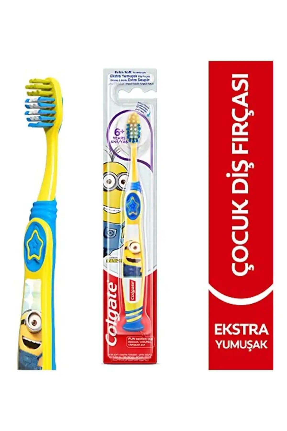 Colgate Minions 6+ Yaş Vakumlu Yapışkan Sap Çocuk Diş Fırçası Özellikleri ve Kullanımı