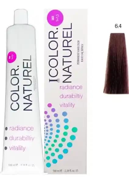 Color Naturel 6.4 Koyu Bakır Saç Boyası: Doğal ve Kalıcı Renk Seçeneği