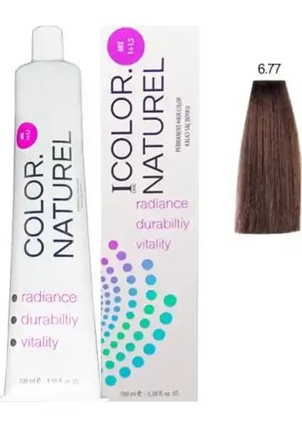 Color Naturel Saç Boyası 6.77 Çikolata Kahve: Doğal ve Kalıcı Renk Seçeneği
