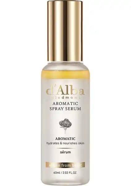 d'Alba Aromatik Spray Serum: Tüm Cilt Tipleri İçin Nemlendirici ve Ferahlatıcı Çözüm