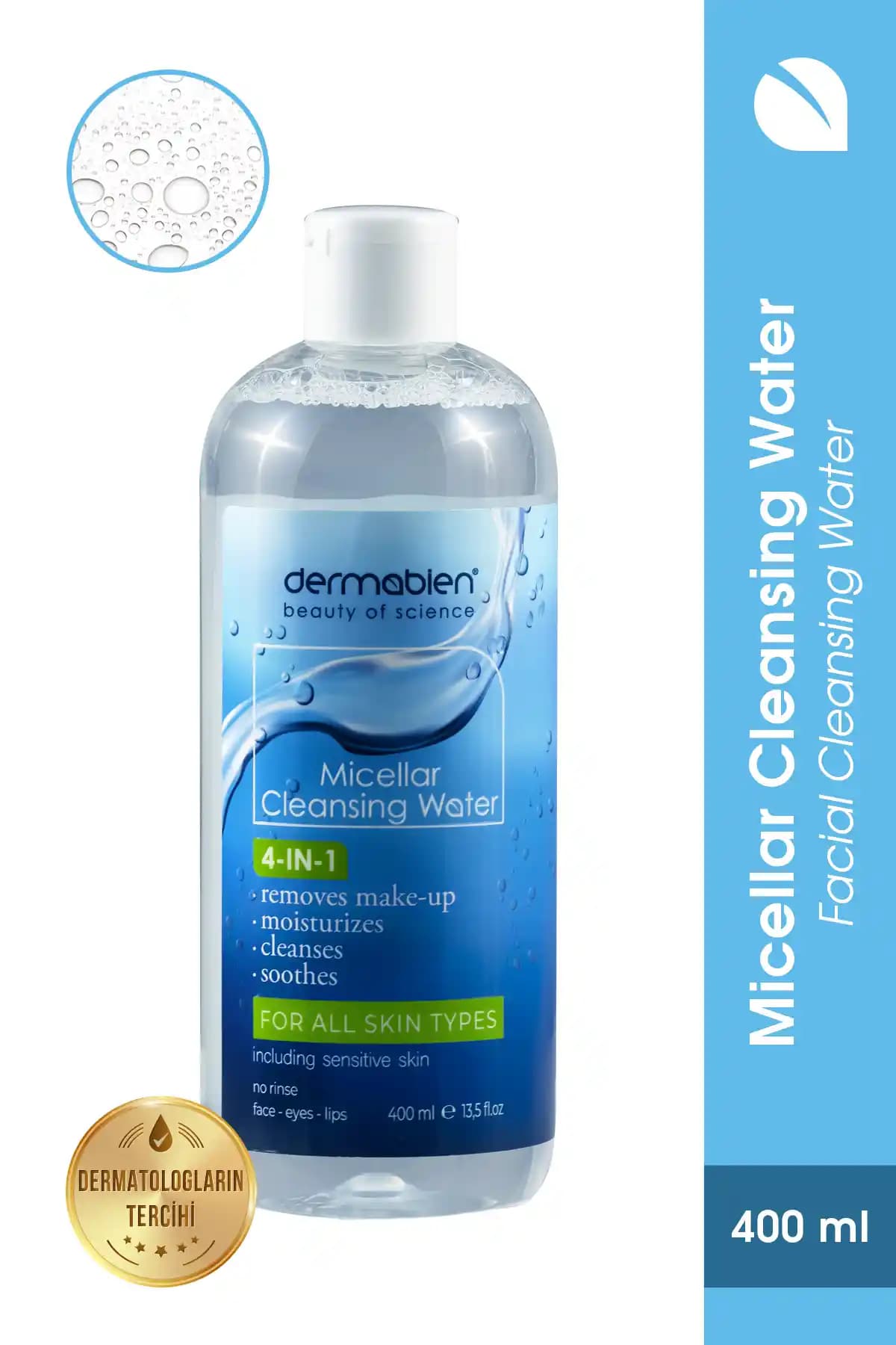 Dermabien Micellar Temizleme Suyu: Hassas Ciltler İçin Etkili ve Güvenli Temizlik Çözümü