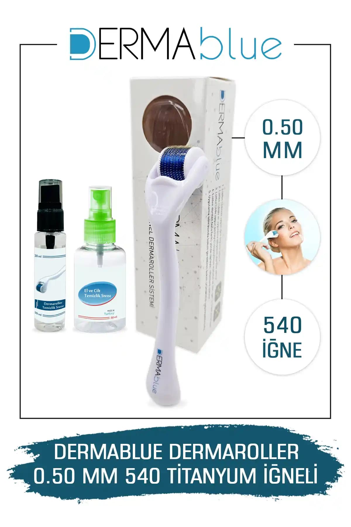 Dermablue 0.50mm Dermaroller ile Cilt Yenileme ve Sorun Çözümünde Yeni Dönem