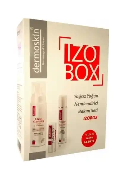 Dermoskin Izobox Cilt Bakım Seti: Karma ve Yağlı Ciltler İçin Etkili Günlük Bakım Ürünü