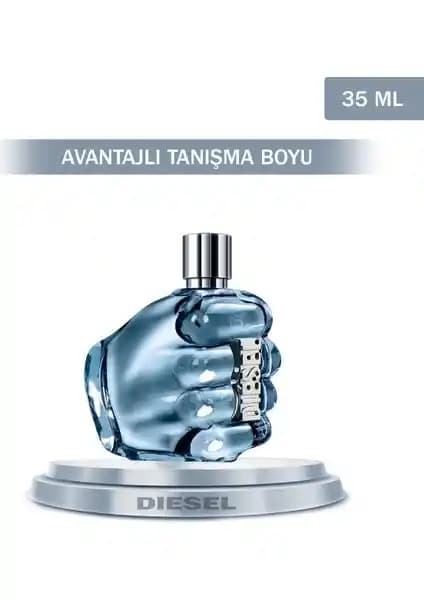 Diesel Only The Brave Erkek Parfümü 35 ml Güç ve Cesaret Temalı Modern Tasarım