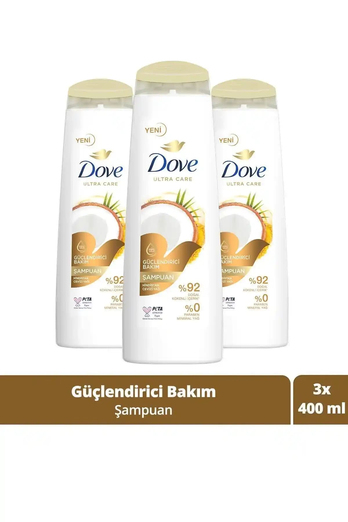 Dove Ultra Care Saç Bakım Şampuanı: Güçlü, Doğal ve Ekonomik Saç Bakım Çözümü