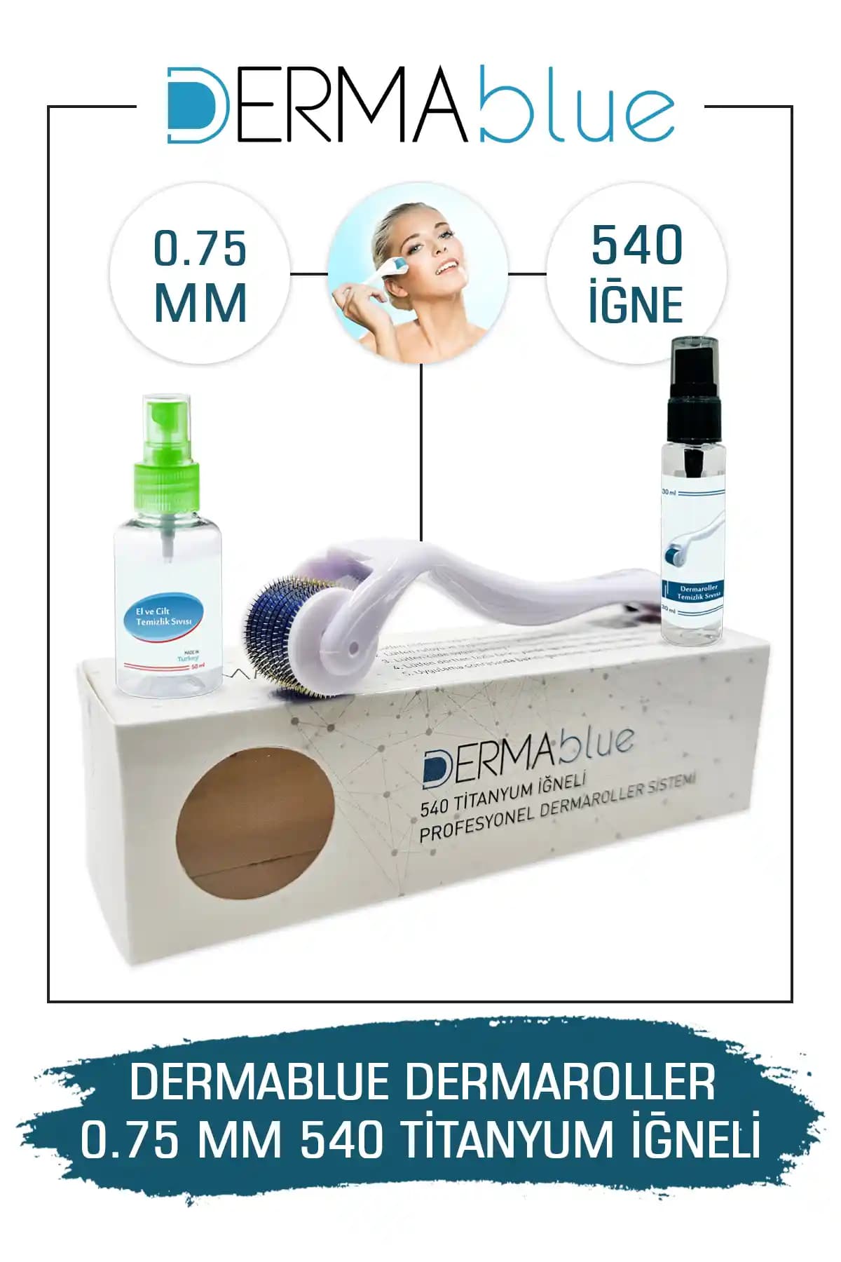Dr.Pen Dermaroller Titanyum 0.75mm ile Cilt Yenileme ve Güzellikte Yeni Bir Dönem