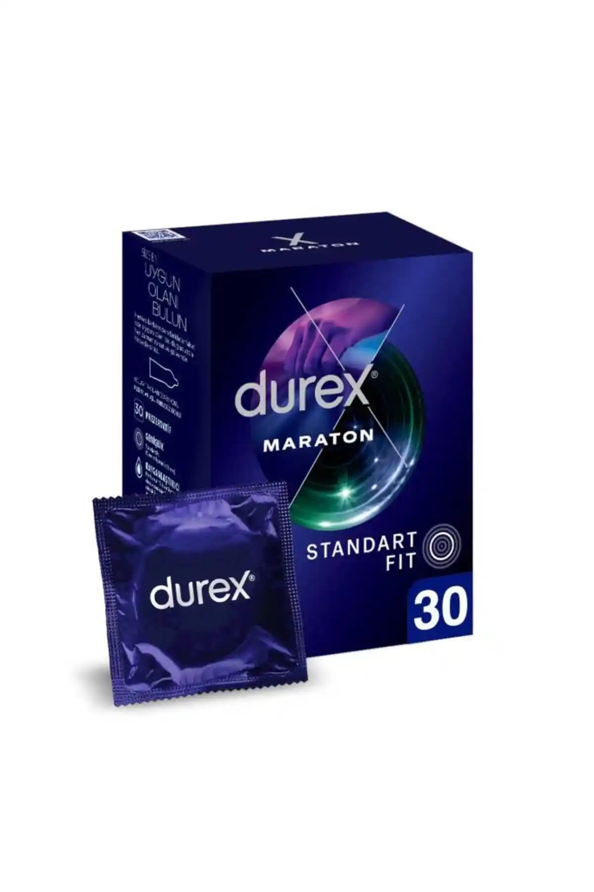 Durex Maraton 30'lu Geciktiricili Prezervatif: Uzun Süreli ve Güvenli Cinsel Deneyim