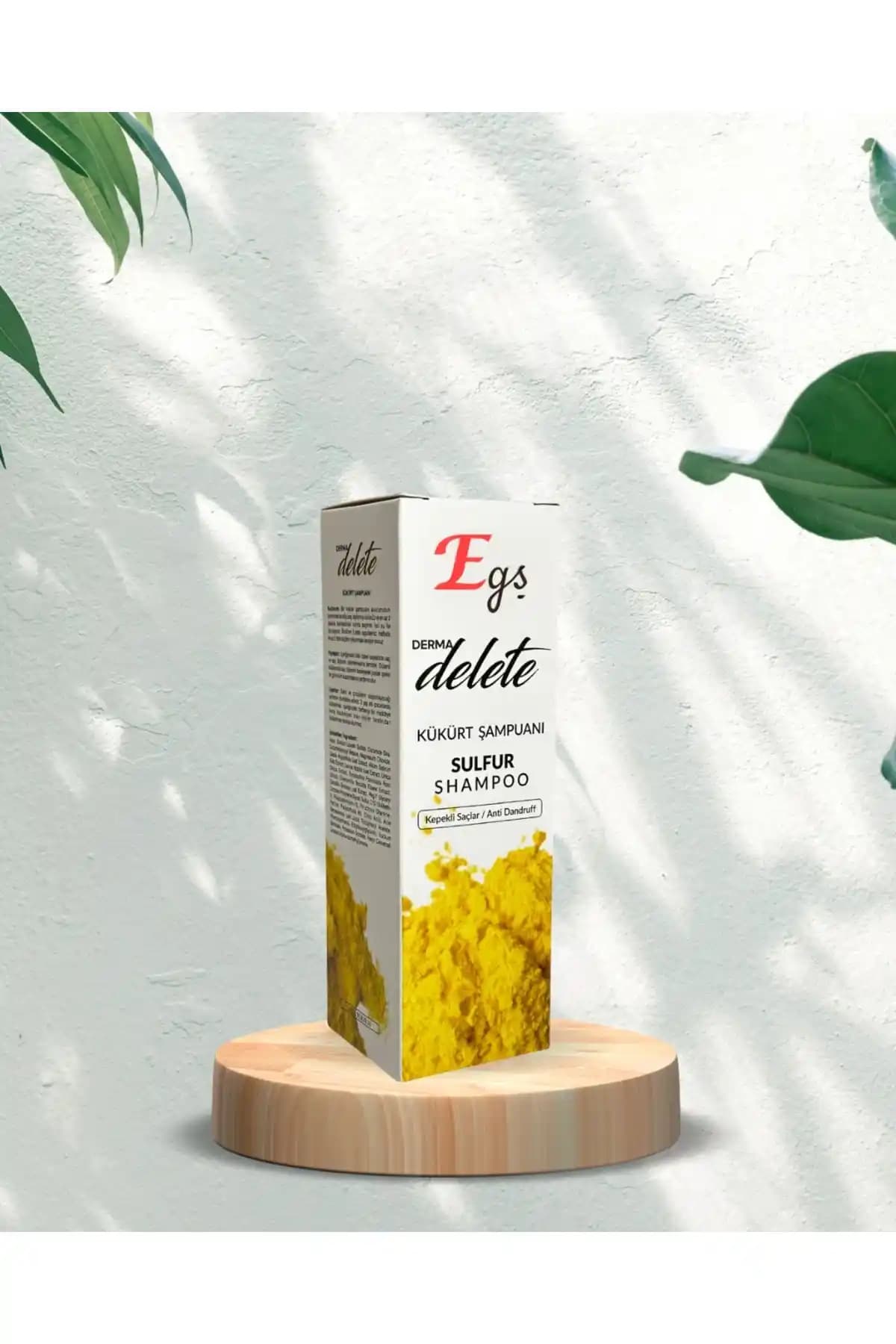 Egş DERMA Delete Sülfür Şampuanı Kepek ve Kızarıklığa Karşı Güçlü Çözüm
