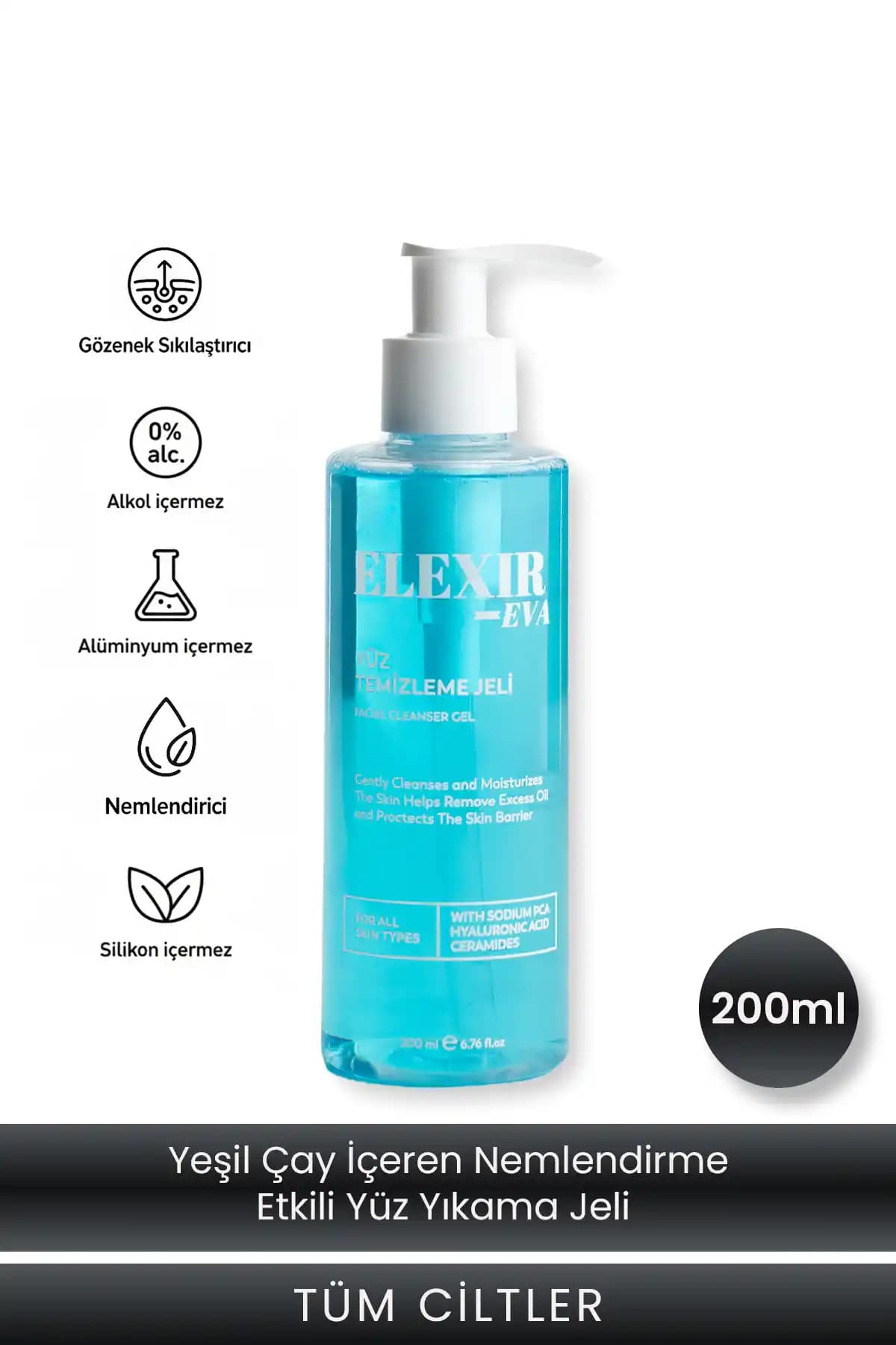 Elexir Eva Gözenek Temizleyici ve Cilt Dengeleyici Yüz Yıkama Jeli Ürün Tanıtımı ve Faydaları