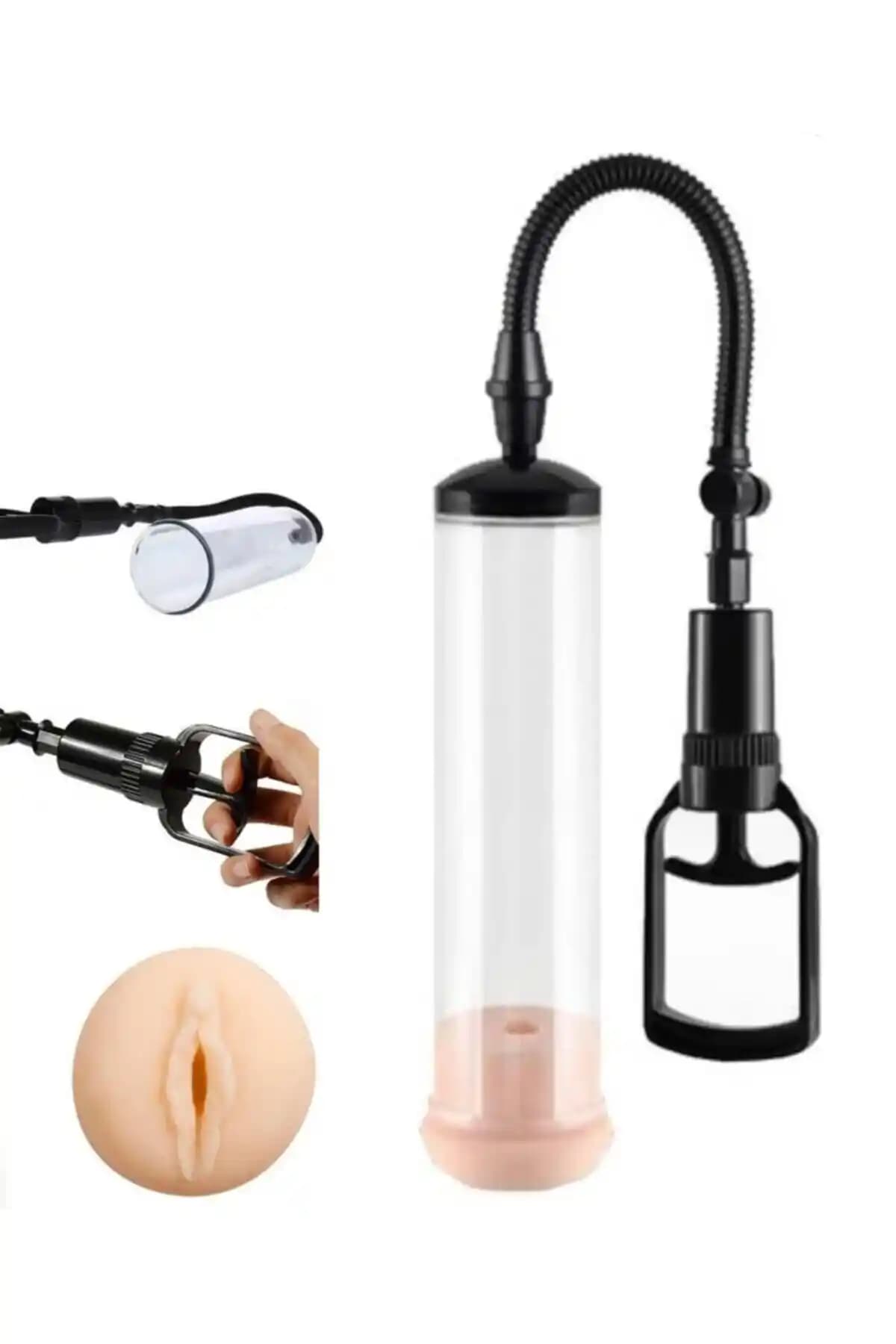 Erolife Vajina Başlıklı Penis Pompası Vakum Kremi: Cinsel Yaşamı Geliştiren Yenilikçi Ürün